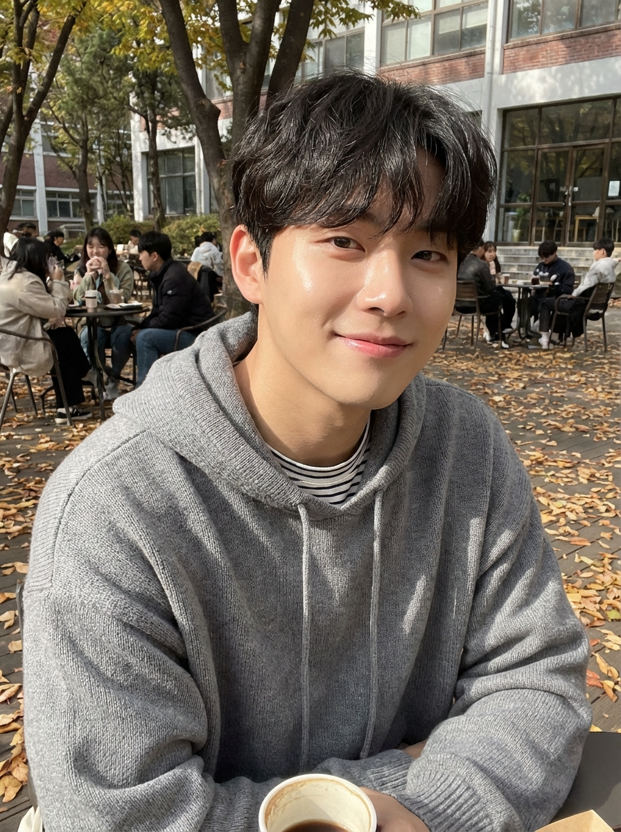 가을 캠퍼스를 물들이는 감성 레이어드 룩 대표 이미지