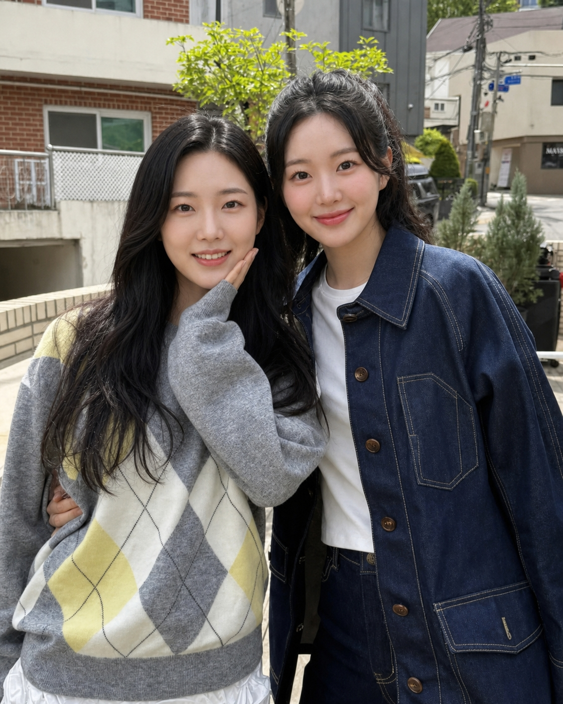 데일리 룩의 정석, 소재와 패턴으로 완성하는 위트 있는 일상 스타일