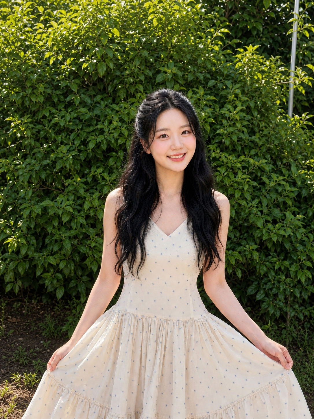 자연을 닮은 화사한 무드, 플레어 원피스 스타일링 가이드